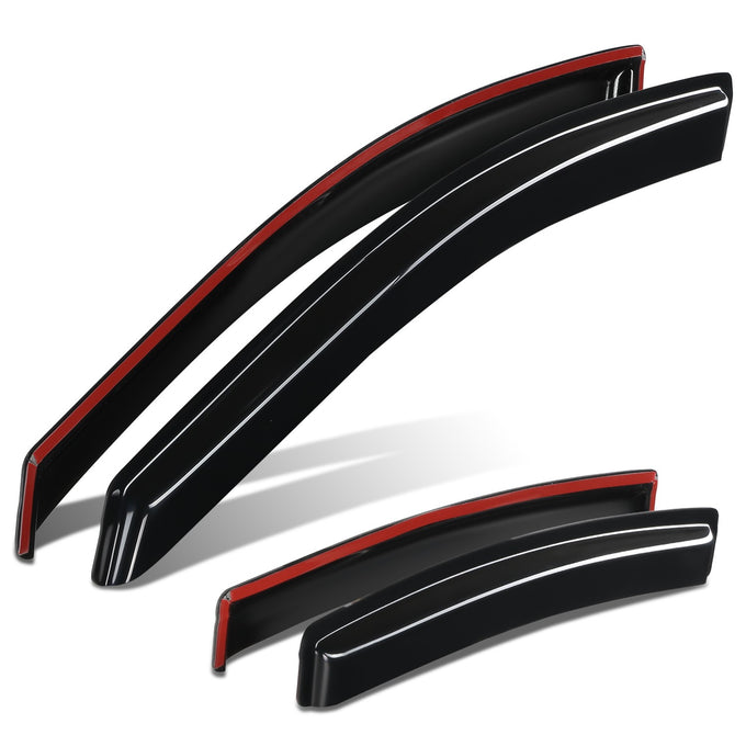 4Pcs Window Visors Guard Deflector<br>16-19 Chevy Cruze