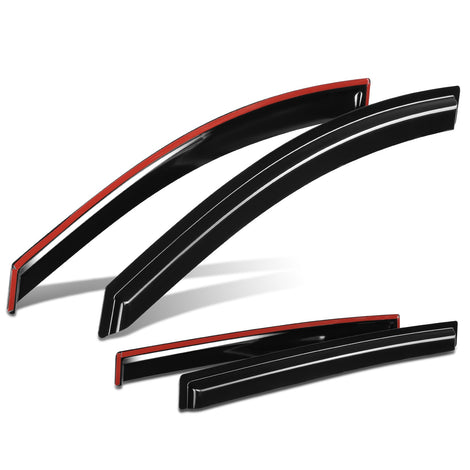 4Pcs Window Visors Guard Deflector<br>18-25 Honda Odyssey