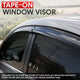 4Pcs Window Visors Guard Deflector<br>22-26 Subaru WRX Sedan
