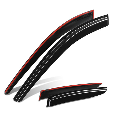4Pcs Window Visors Guard Deflector<br>24-26 Subaru Crosstrek, Impreza
