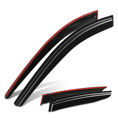 4Pcs Window Visors Guard Deflector<br>24-26 Subaru Crosstrek, Impreza