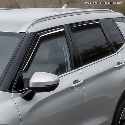 4Pcs Window Visors Guard Deflector<br>22-26 Mitsubishi Outlander