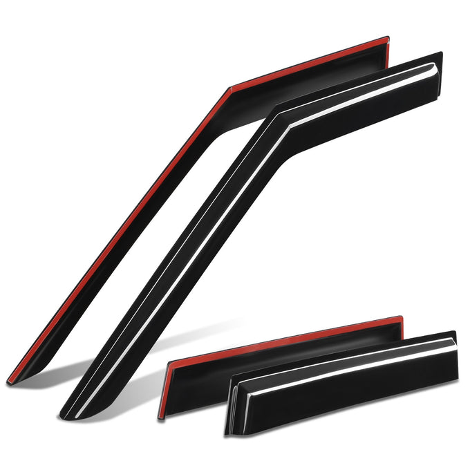 4Pcs Window Visors Guard Deflector<br>22-26 Mitsubishi Outlander