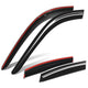 4Pcs Window Visors Guard Deflector<br>23-25 Honda HR-V