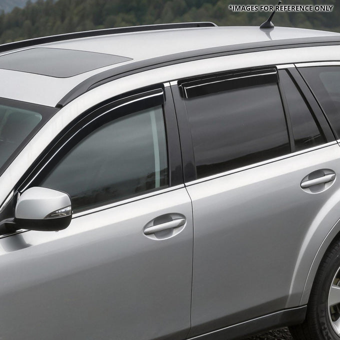 4Pcs Window Visors Guard Deflector<br>10-14 Subaru Outback