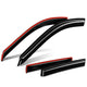 4Pcs Window Visors Guard Deflector<br>10-14 Subaru Outback
