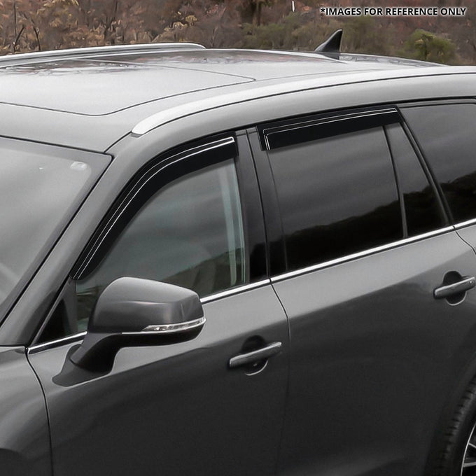 4Pcs Window Visors Guard Deflector<br>24-26 Toyota Grand Highlander