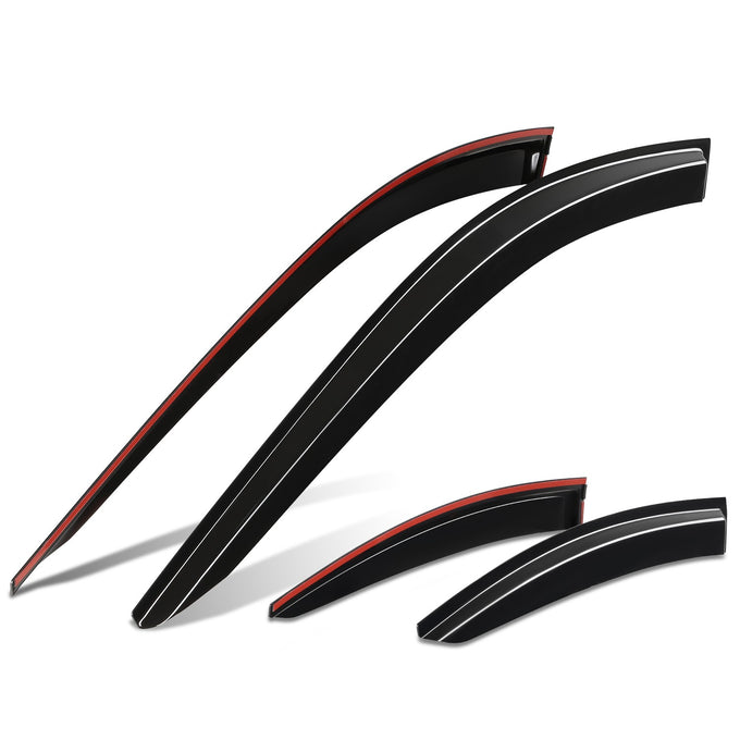 4Pcs Window Visors Guard Deflector<br>25-26 Toyota Camry