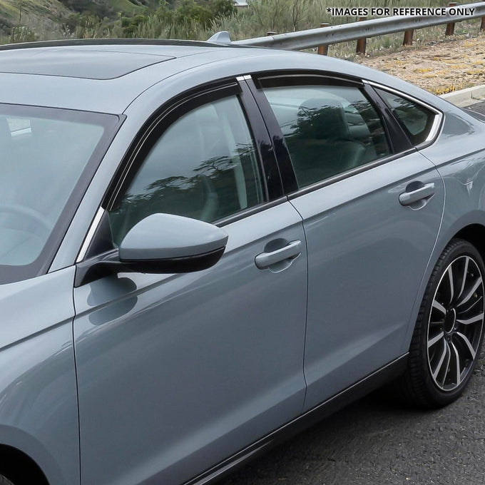 4Pcs Carben Fiber Style Window Visors<br>23-26 Honda Accord