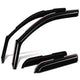 4Pcs Window Visors Guard Deflector<br>14-18 Chevy Silverado, GMC Sierra 1500-3500 Extended Cab