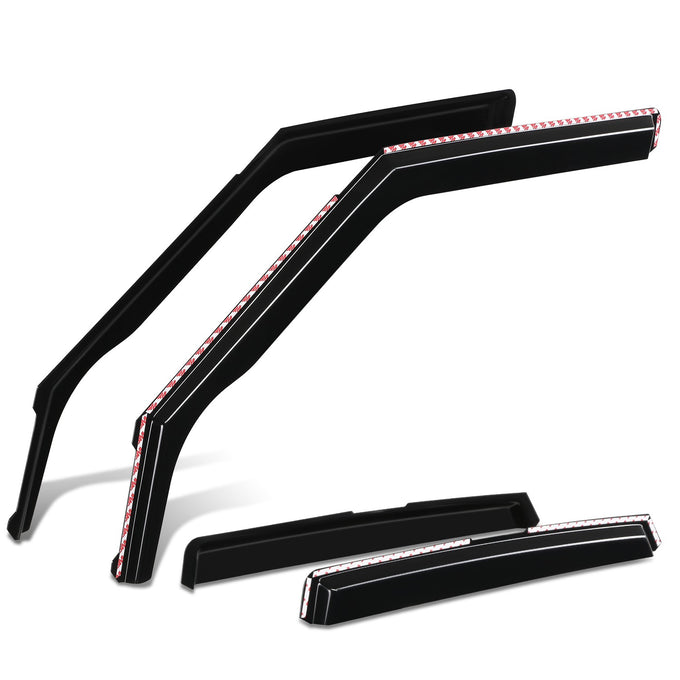 4Pcs Window Visors Guard Deflector<br>21-26 Chevy Trailblazer