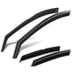 4Pcs Window Visors Guard Deflector<br>16-25 Chevy Malibu