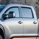 4Pcs Window Visors Guard Deflector<br>22-26 Nissan Frontier Crew Cab
