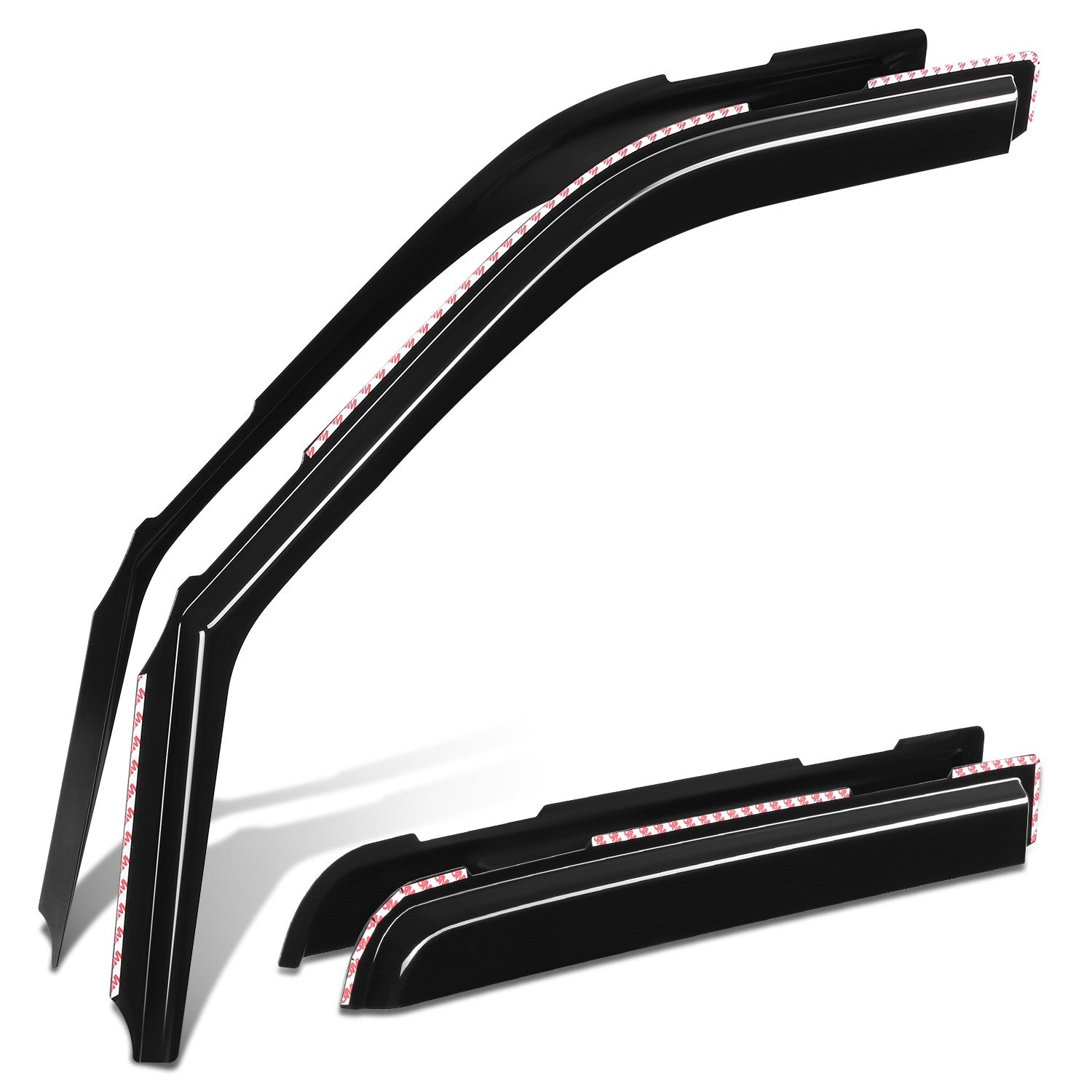 4Pcs Window Visors Guard Deflector<br>15-22 Ford F-150 Super Crew