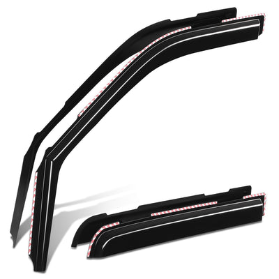 4Pcs Window Visors Guard Deflector<br>15-22 Ford F-150 Super Crew
