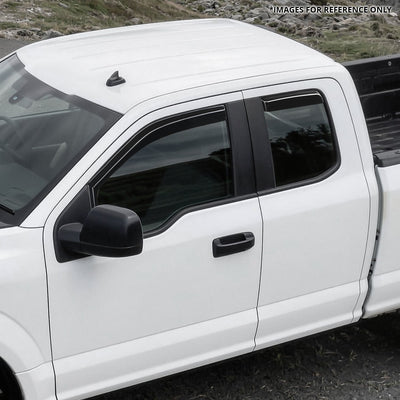 4Pcs Window Visors Guard Deflector<br>15-25 Ford F-150, 17-26 F-250 F-350 Super Duty