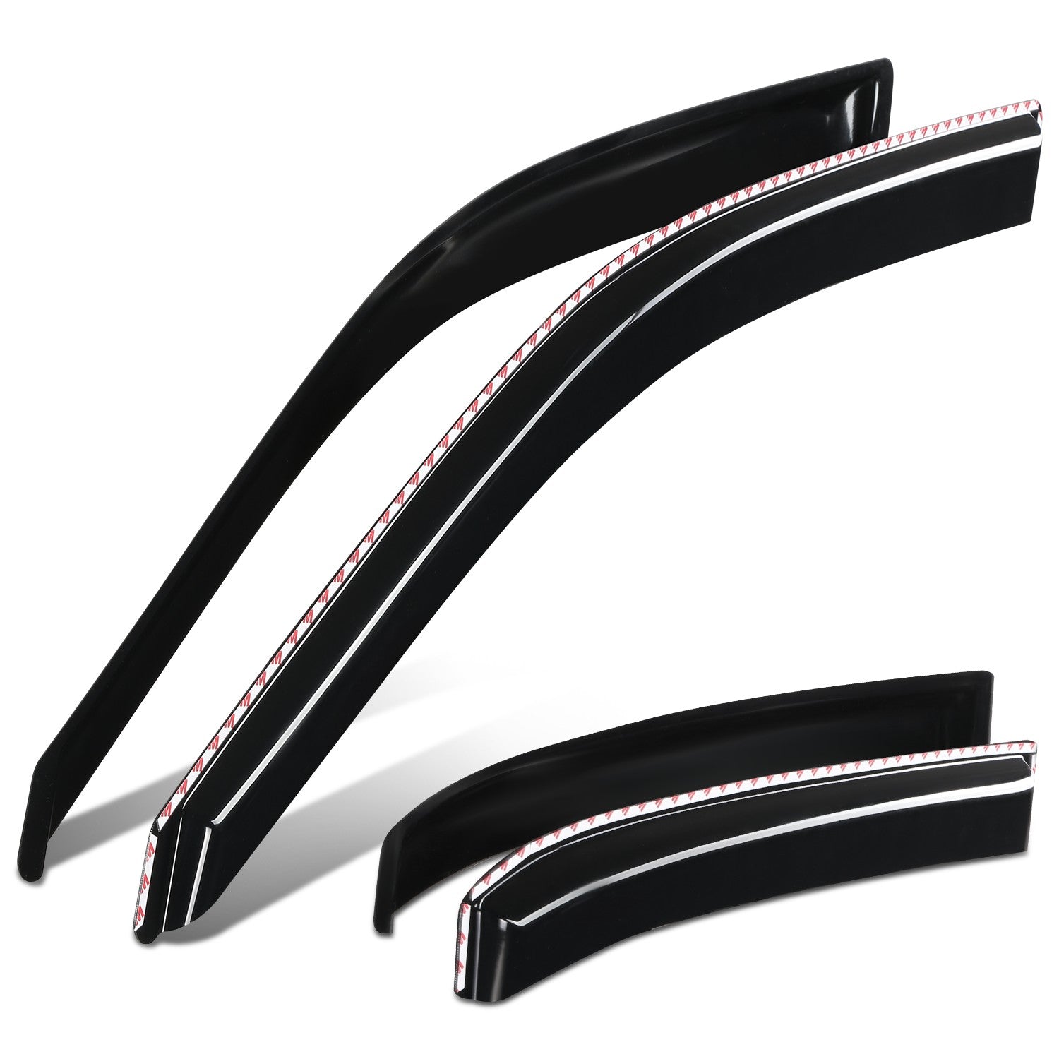 4Pcs Carben Fiber Style Window Visors<br>11-23 Chrysler 300