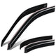 4Pcs Carben Fiber Style Window Visors<br>11-23 Chrysler 300