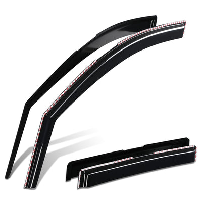 4Pcs Window Visors Guard Deflector<br>17-23 GMC Acadia