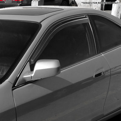 2Pcs Window Visors Guard Deflector <br> 98-02 Honda Accord Coupe