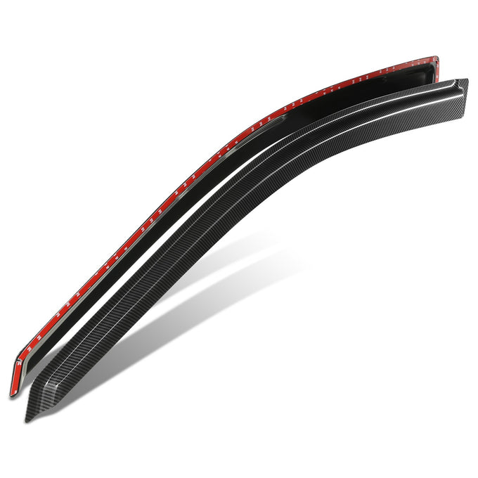 2Pcs Window Visors Guard Deflector <br> 98-02 Honda Accord Coupe