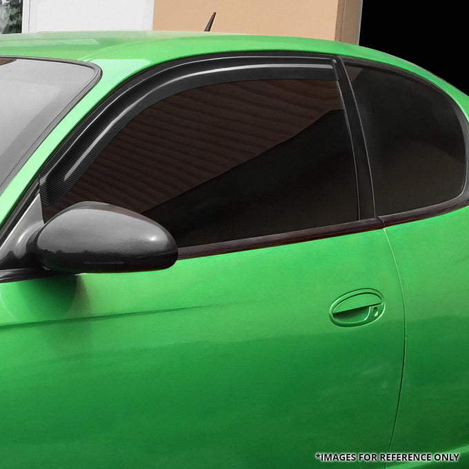2Pcs Window Visors Guard Deflector <BR> 91-07 Ford E-150 E-250 E-350 Econoline Super Duty