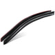2Pcs Window Visors Guard Deflector <BR> 91-07 Ford E-150 E-250 E-350 Econoline Super Duty