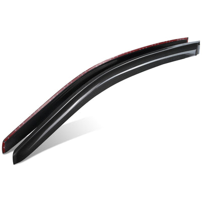 2Pcs Window Visors Guard Deflector <BR> 91-07 Ford E-150 E-250 E-350 Econoline Super Duty