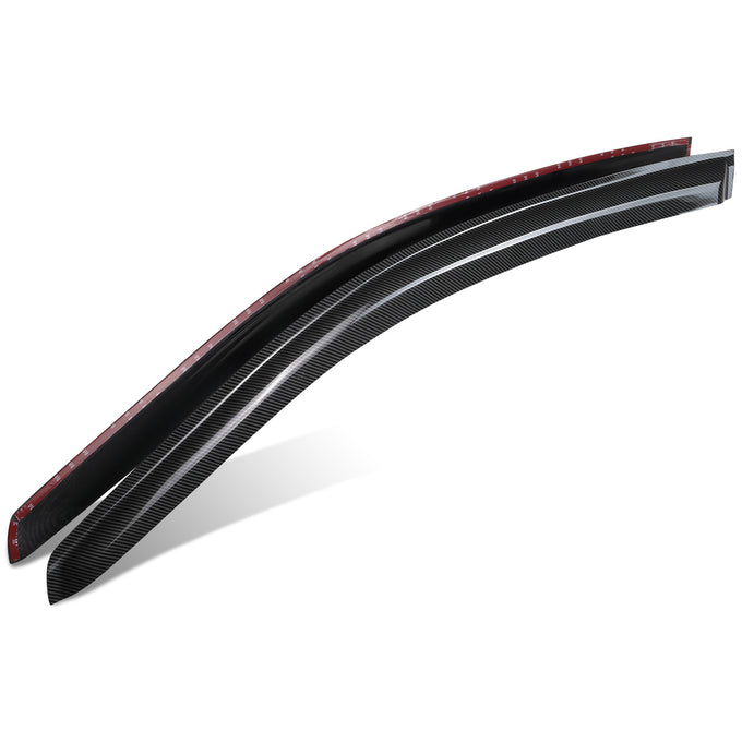 2Pcs Window Visors Guard Deflector <BR> 91-07 Ford E-150 E-250 E-350 Econoline Super Duty
