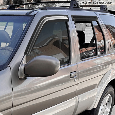 4Pcs Window Visors Guard Deflector <br> 96-04 Nissan Pathfinder, 97-03 Infiniti QX4