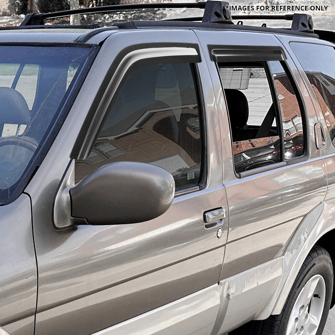 4Pcs Window Visors Guard Deflector <br> 96-04 Nissan Pathfinder, 97-03 Infiniti QX4