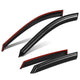 4Pcs Carben Fiber Style Window Visors<br>10-15 Hyundai Tucson