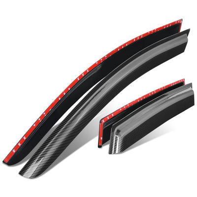 4Pcs Window Visors Guard Deflector <br> 07-12 Dodge Caliber