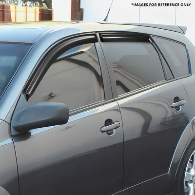 4Pcs Window Visors Guard Deflector <br> 03-08 Pontiac Vibe, Toyota Matrix