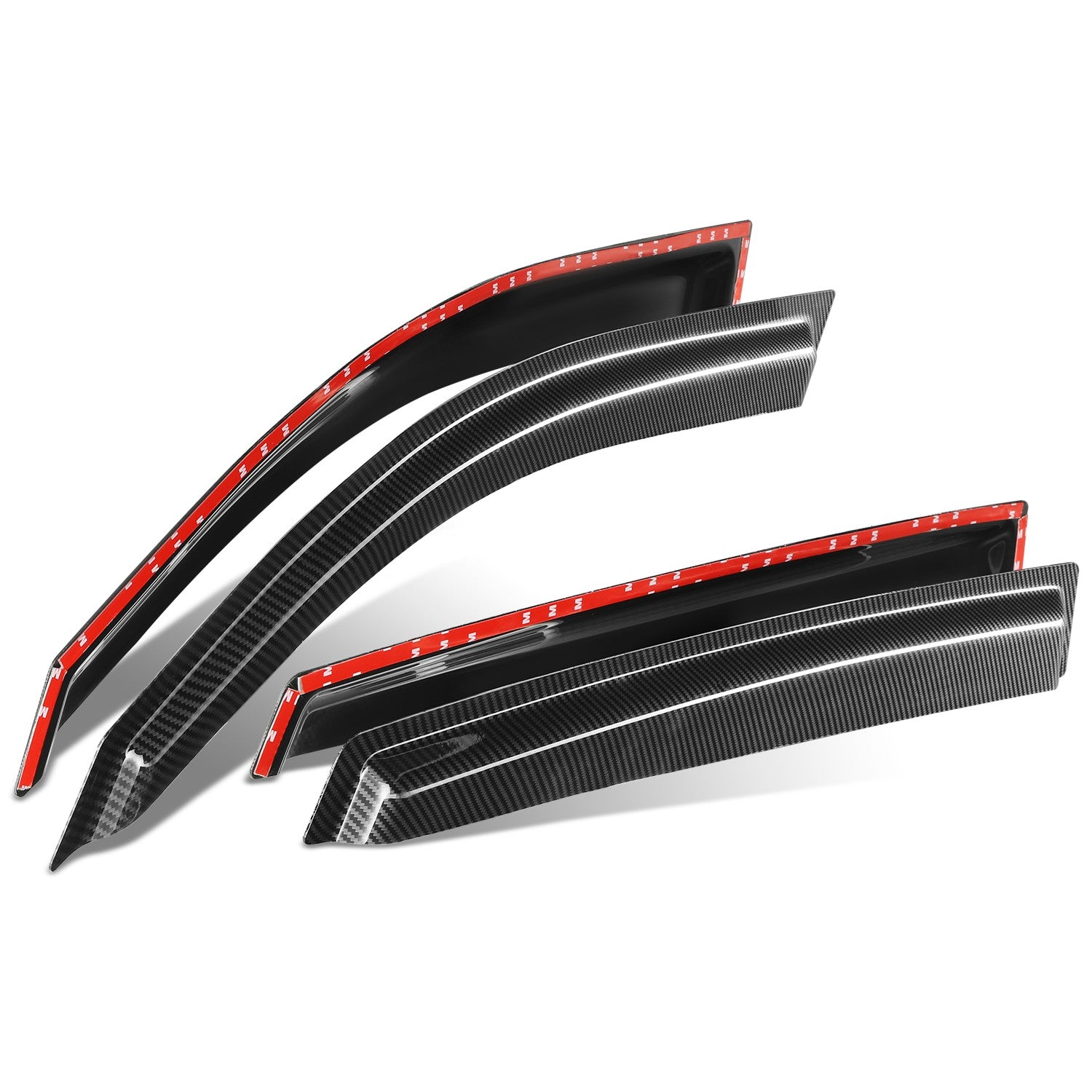 4Pcs Window Visors Guard Deflector <br> 01-10 Chrysler PT Cruiser