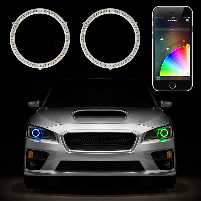 XKchrome 110mm Switchback Million Color Headlight Kit<br> Universal