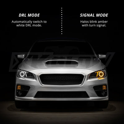 XKchrome 110mm Switchback Million Color Headlight Kit<br> Universal