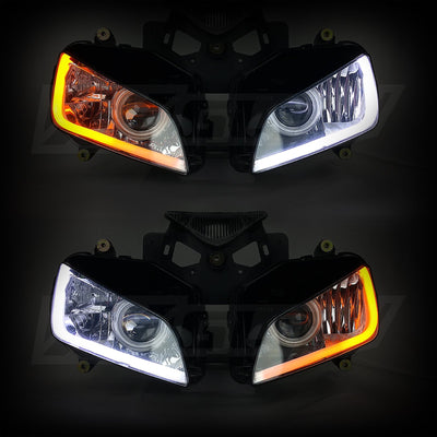 XKchrome 110mm Switchback Million Color Headlight Kit<br> Universal