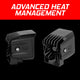 XKchrome RGB Accent LED Cube Light-Fog<br> Universal