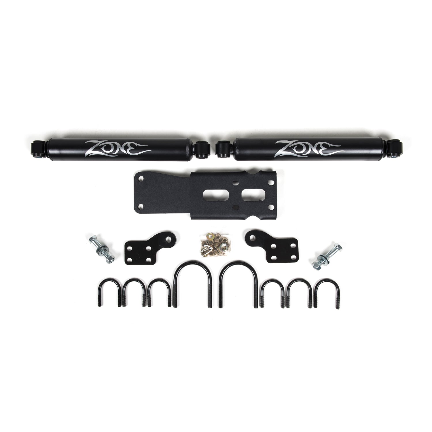 Nitro Dual Steering Stabilizer Kit <br> 07-18 Jeep Wrangler JK