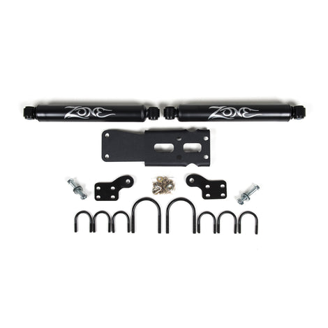 Nitro Dual Steering Stabilizer Kit <br> 07-18 Jeep Wrangler JK