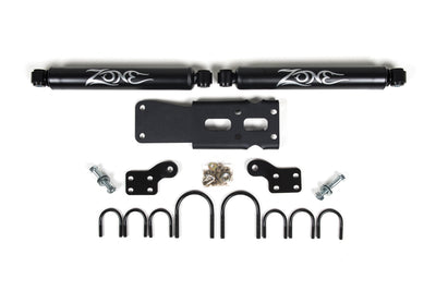 Nitro Dual Steering Stabilizer Kit <br> 07-18 Jeep Wrangler JK