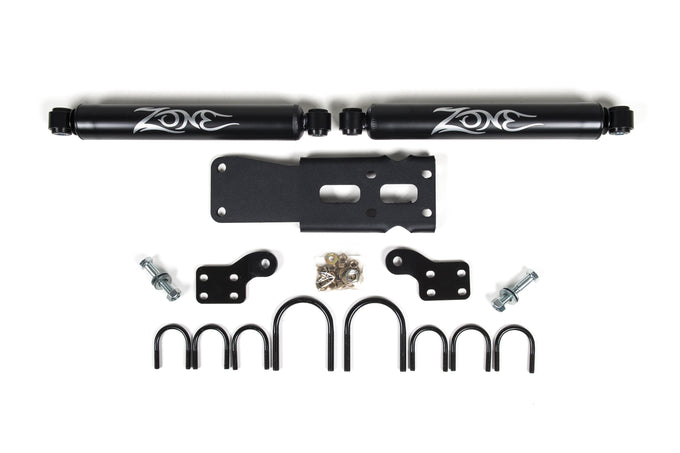 Nitro Dual Steering Stabilizer Kit <br> 07-18 Jeep Wrangler JK