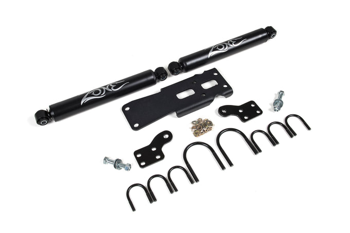 Nitro Dual Steering Stabilizer Kit <br> 07-18 Jeep Wrangler JK