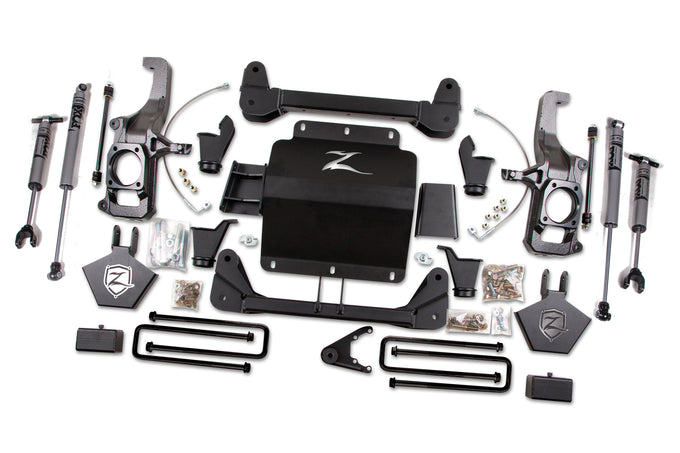 5in Torsion Bar Drop Lift Kit <br> 11-19 Chevy Silverado GMC Sierra 2500 3500 HD