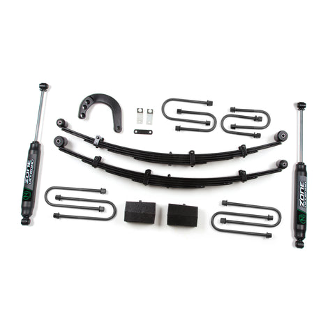 4in Leaf Spring Lift Kit <br> 73-76 Chevy K20/25 Suburban GMC Jimmy