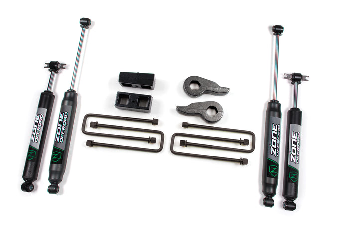 2in Torsion Bar Key Lift Kit <br> 88-98 Chevy GMC K1500 Suburban