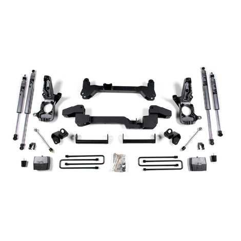 6in Torsion Bar Drop Lift Kit <br> 01-10 Chevy Silverado GMC Sierra 1500 2500 HD