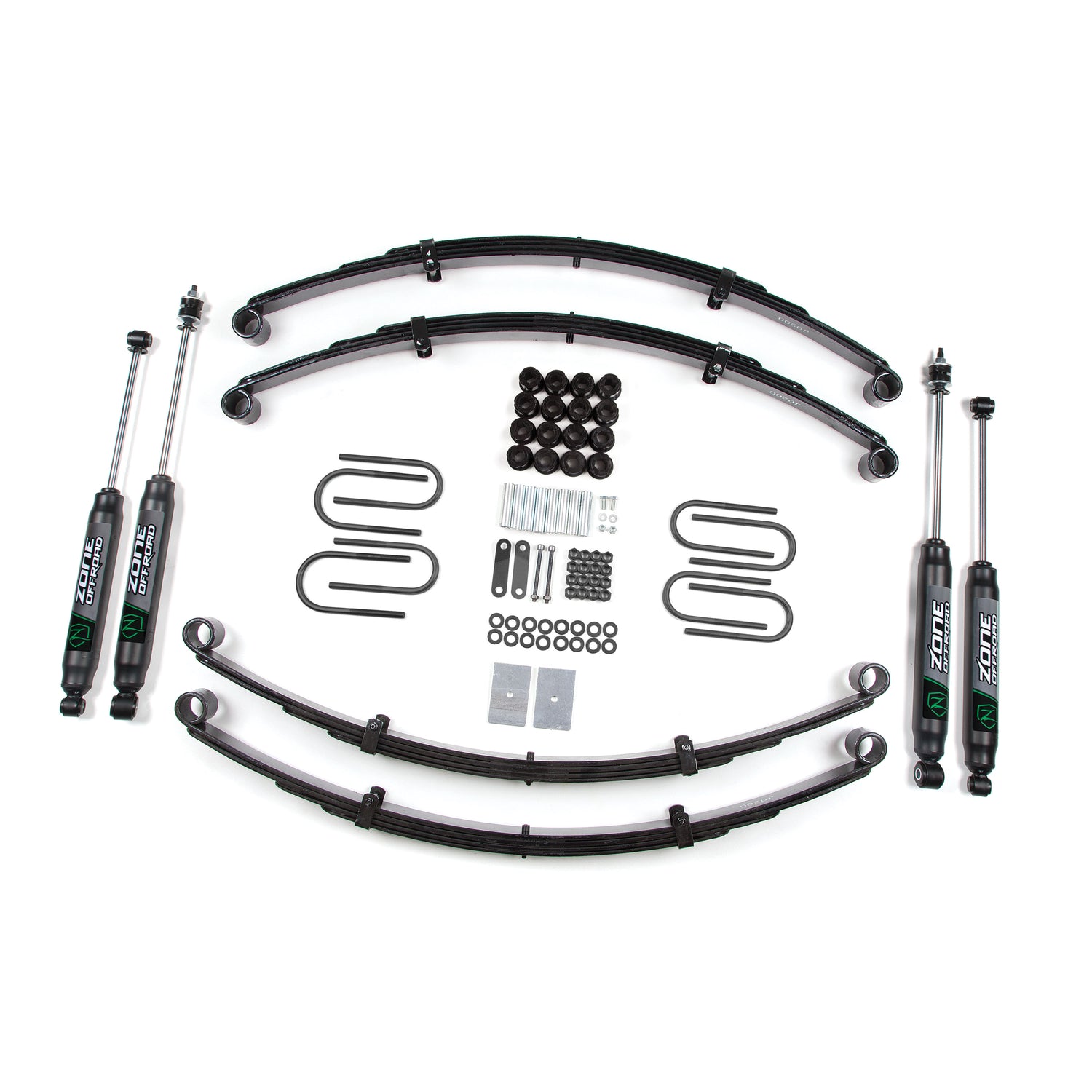 2in Leaf Spring Lift Kit <br> 87-95 Jeep Wrangler