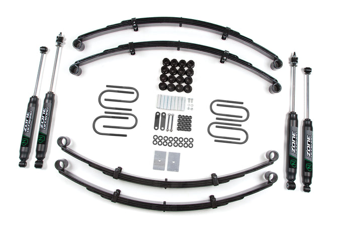 2in Leaf Spring Lift Kit <br> 87-95 Jeep Wrangler